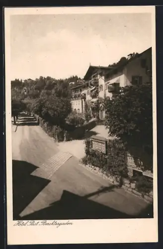 AK Berchtesgaden, Hotel Post-Leithaus