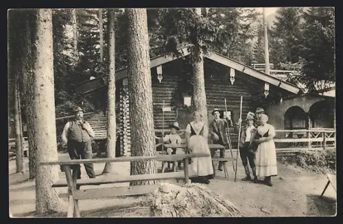 AK Bischofswiesen /Berchtesgadener Land, Almgasthaus Kastensteinerwand