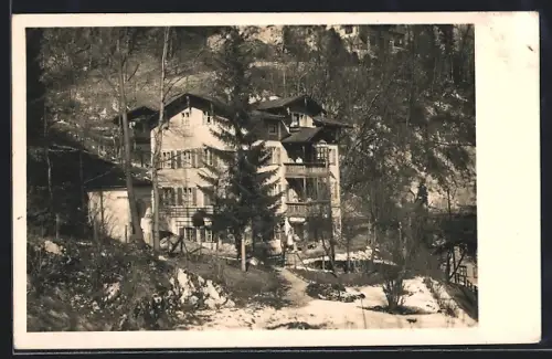 AK Berchtesgaden, Hotel Haus Unterfürstenstein, Bes. K. Wildmoser