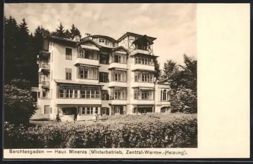 AK Berchtesgaden, Hotel Haus Minerva