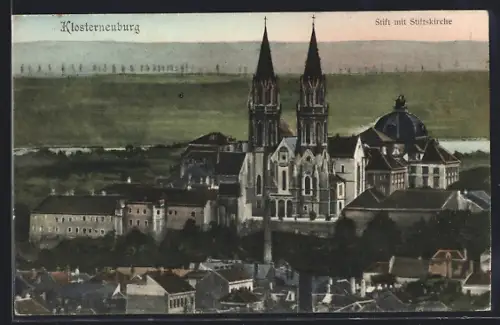 AK Klosterneuburg, Stift mit Stifstkirche