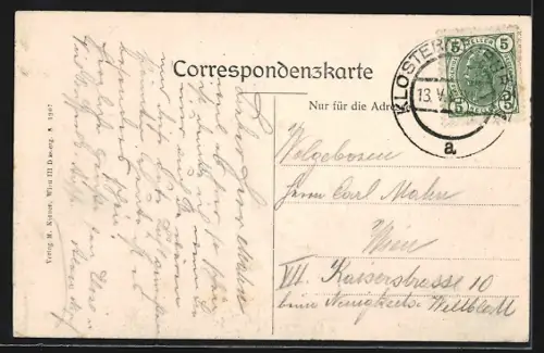 AK Klosterneuburg, Stift mit Stifstkirche