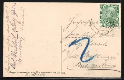 AK St. Andrä v. d. Hagentale, Partie in der Hagenbachklamm