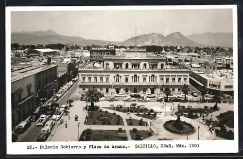 AK Saltillo, Palacio Gobierno y Plaza de Armas