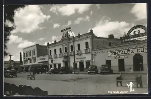 AK Mexico, Vista al Hotel