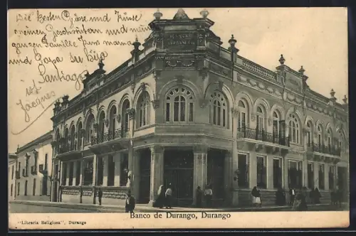 AK Durango, Banco de Durango