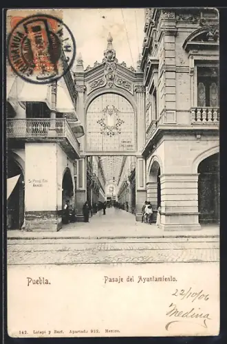 AK Puebla, Pasaje del Ayuntamiento