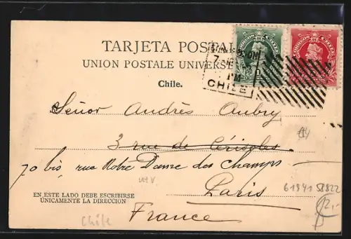 AK Concepcion, Estacion y Cuartel de Infanteria, Hotel Europa