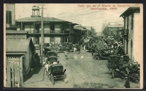 AK Antofagasta, Calle que da al Muelle de Pasajeros