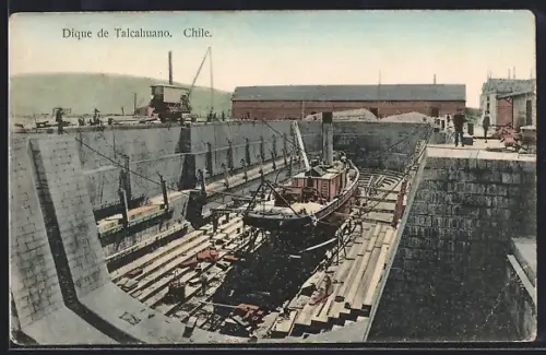 AK Talcahuano, Dique de Talcahuano