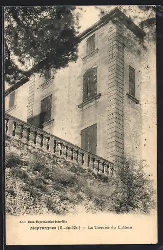 AK Meyrargues /B.-du-Rh., La Terrasse du Château