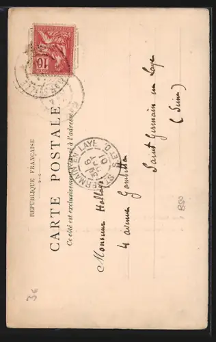 AK Aix-en-Provence, Monument SEC, Cours de l`Hôpital