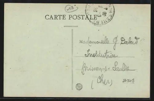 AK Aurons, Vue Générale du Château