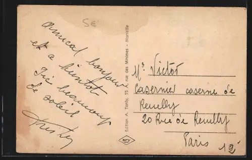 AK Allauch /B.-du-Rh., La Place F.-Chevillon