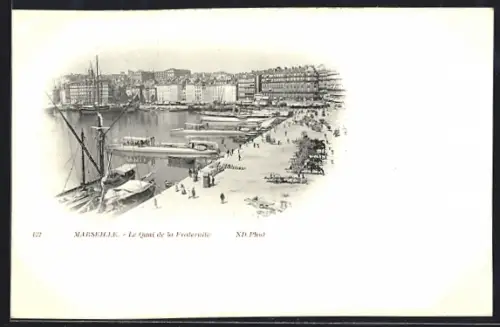 AK Marseille, Le Quai de la Fraternité