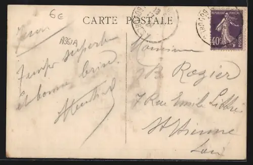 AK Port-de-Bouc, Anse des Fourmis avec bateaux et navire en arrière-plan