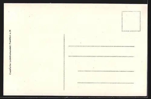 AK Frankfurt /Main, Strassenbahn und Passanten auf dem Rossmarkt
