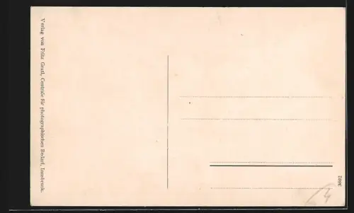 AK Innsbruck, Maria-Theresienstrasse mit Strassenbahn und Alpenpanorama