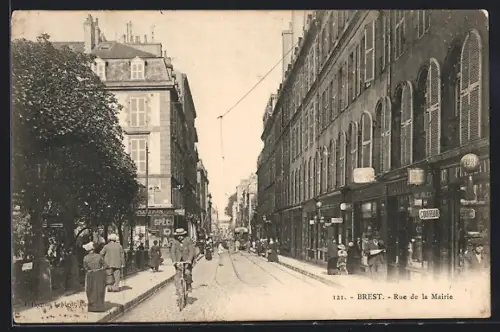 AK Brest, Rue de la Mairie