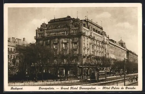 AK Budapest, Grand Hotel Donaupalast