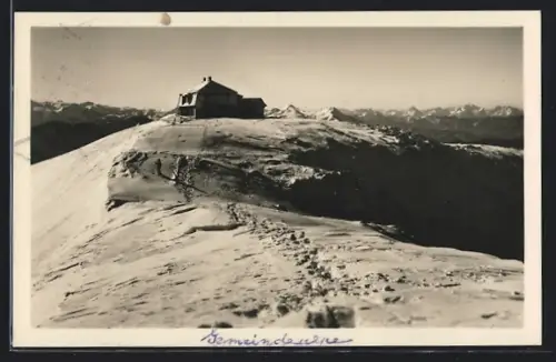 AK Terzerhaus, Berghütte und Umgebung