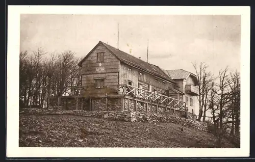 AK Enzianhütte des deutschen und österreichischen Alpenvereins, Kieneck