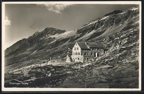 AK die Thüringer Hütte 2400m