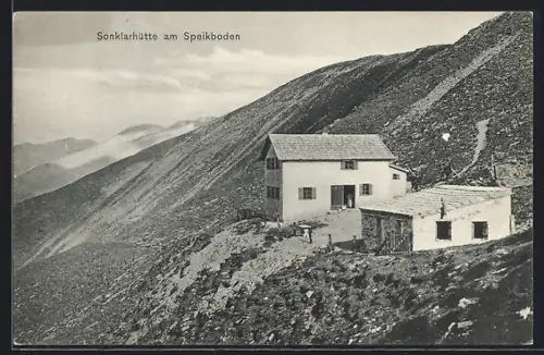 AK Sonklarhütte, Blick auf den Speikboden