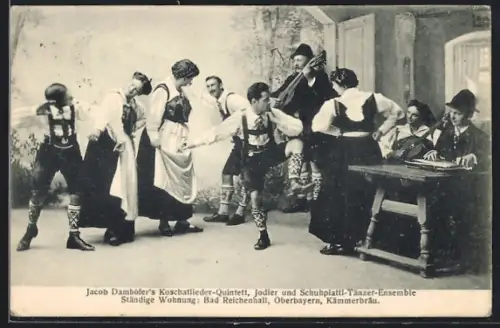 AK Bad Reichenhall, Jacob Damhofer`s Koschatlieder-Quintett
