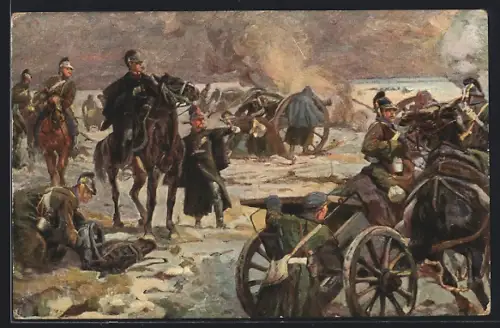 AK 10 Waffentaten der Kgl. Bayer. Militär-Max-Joseph-Ordensritter im Feldzug 1870-71, Schleicht bei Villepion