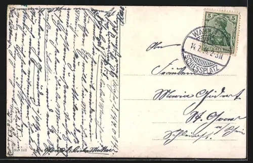 AK Köln-Wahn, Schiessplatz, Kanone