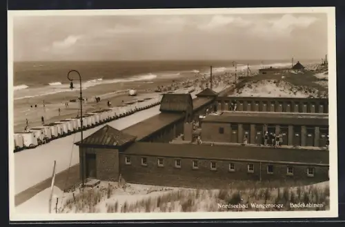 AK Wangerooge, Badekabinen am Strand
