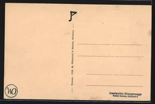 AK Wangerooge, Partie am Strand