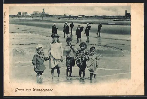 AK Wangerooge, Kinder am Strand