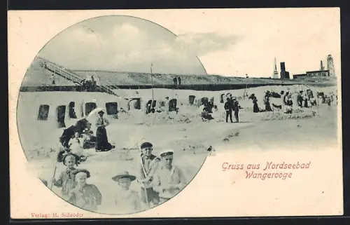 AK Wangerooge, Strandpanorama