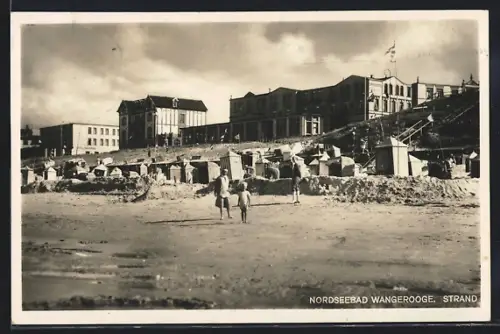 AK Wangerooge, Partie am Strand