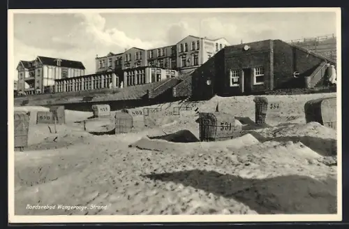 AK Wangerooge, Partie am Strand