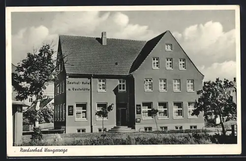 AK Wangerooge, Zentral-Hotel u. Gaststätte, Inh. G. Hedemann