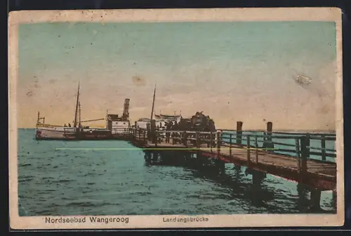 AK Wangeroog, Landungsbrücke