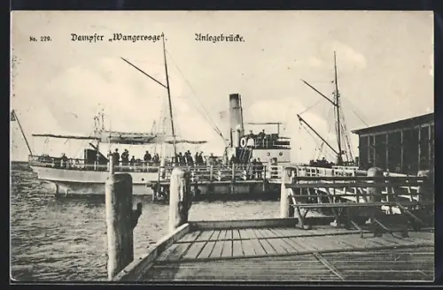 AK Wangerooge, Dampfer Wangerooge