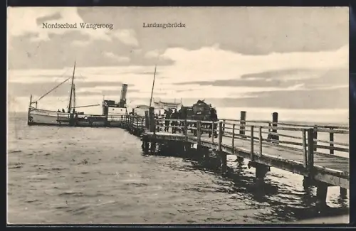 AK Wangeroog, Landungsbrücke