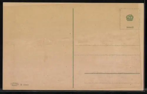 AK St. Leonhard in Passeier, Teilansicht mit Kirche