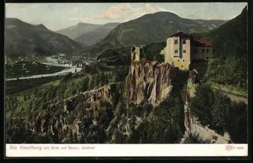 AK Bozen, Blick auf die Haselburg