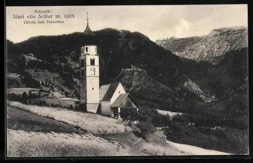 AK Siusi allo Sciliar, Chiesa San Valentino, Dolomiti