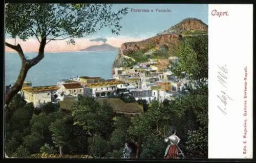 AK Capri, Panorama e Vesuvio