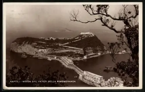 AK Napoli, Nisida dal Parco della Rimembranza