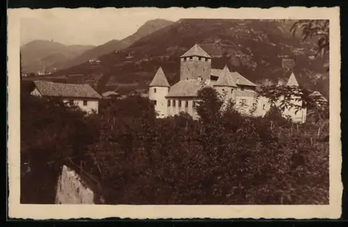 Foto-AK Bozen, Schloss Maretsch