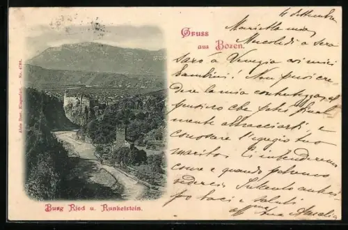 AK Bozen, Burg Ried und Runkelstein