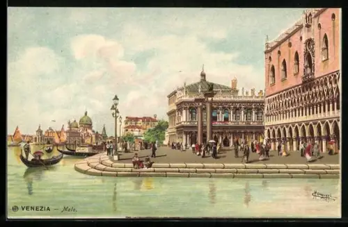 Lithographie Venezia, Molo