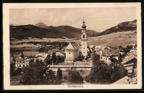 AK Dobbiaco, Veduta Generale